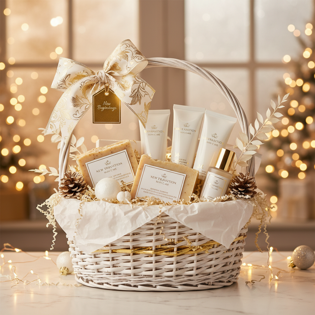 Customized Gift Basket by New Transition Skin Care